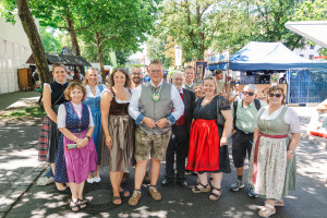 Gruppenfoto mit MdL Holger Grießhammer