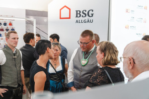 Im Gespräch bei der BSG Allgäu