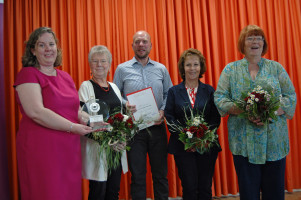 v. l. Katharina Schrader, Maria Lancier, Alexander Schilling, Ingrid Vornberger, Regina Liebhaber