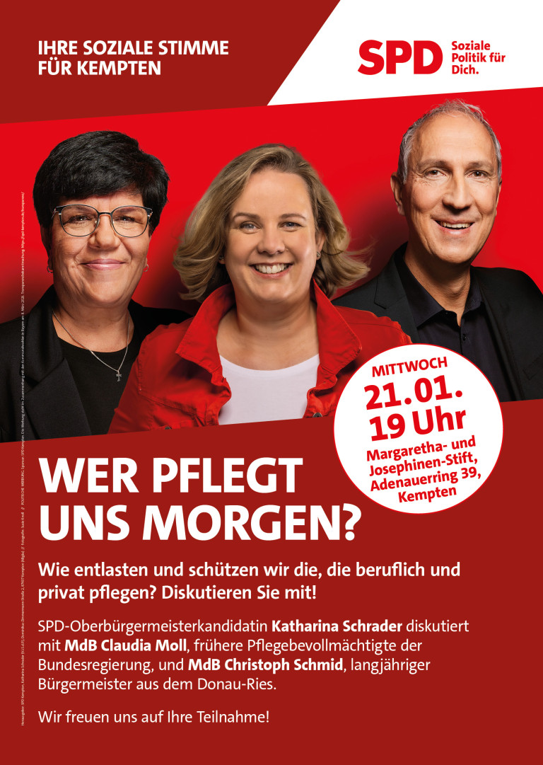Veranstaltung zur Pflege 2026